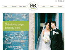 Tablet Screenshot of bcrevents.com